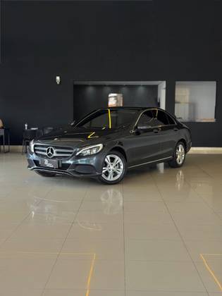 MERCEDES-BENZ C 180 1.6 CGI 16V TURBO FLEX 4P AUTOMÁTICO MERCEDES-BENZ C 180 1.6 CGI 16V TURBO FLEX 4P AUTOMÁTICO